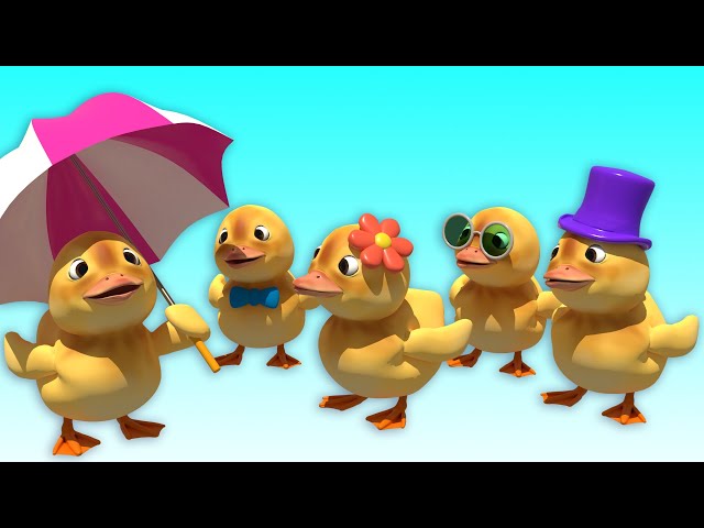 Five Little Ducks | ABCkidtv Nursery Rhymes Compilations