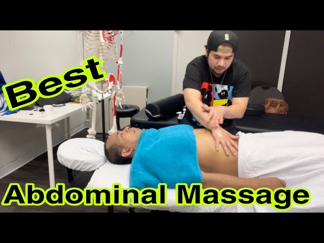 Proper Massage of an abdomen