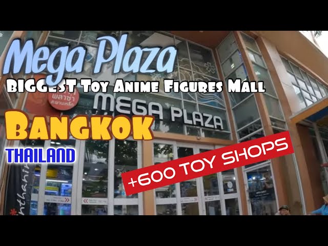 Mega Plaza 🇹🇭 Biggest Toy Mall Anime Figures Bangkok Thailand