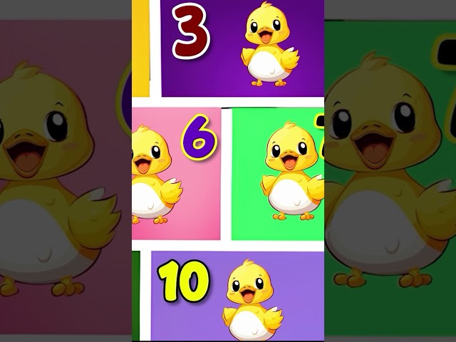 Numbers Song with Little Chicks | Compilation | Mamababy Animal Time | Animal Nursery Rhymes