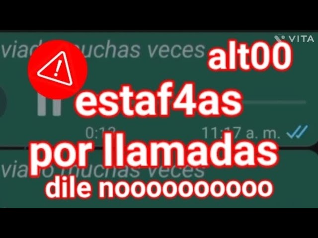 ⛔️⛔️⛔️⛔️alerta estaf4 por teléfono ⛔️⛔️🚫⚠️