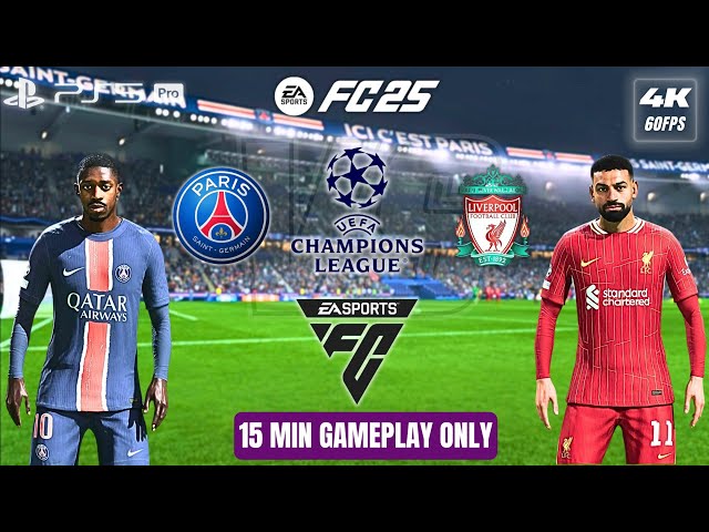 FC 25 - PSG vs. Liverpool - UEFA Champions League 24/25 Round Of 16 Match | PS5 Pro [4K60]