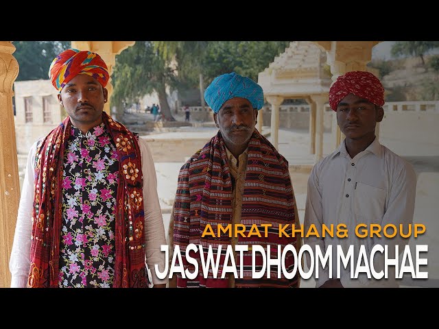 JASWAT DHOOM - Amrat Khan and Group ║ BackPack Studio™ (Season 3) ║ Indian Folk Music - Rajasthan