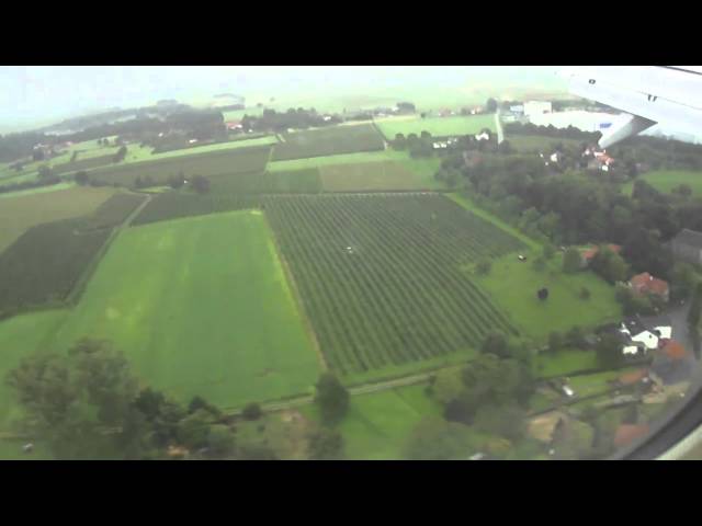 Landing Airport Maastricht met Transavia Airlines