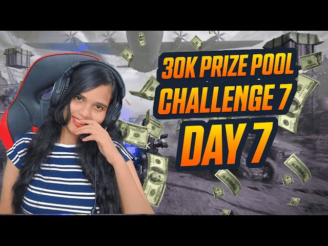 30K prize pool challenge 7 day7 BGMI LIVE HINDI |  #challenge #bgmi @Dare_To_DareDD