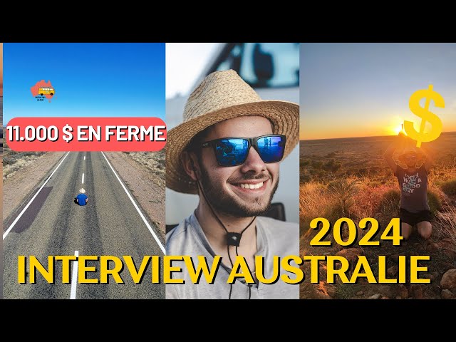 PVT AUSTRALIE : TÉMOIGNAGE COMPLET avec TOM : travail, salaires, achat d'un 4*4, ferme et amour ...