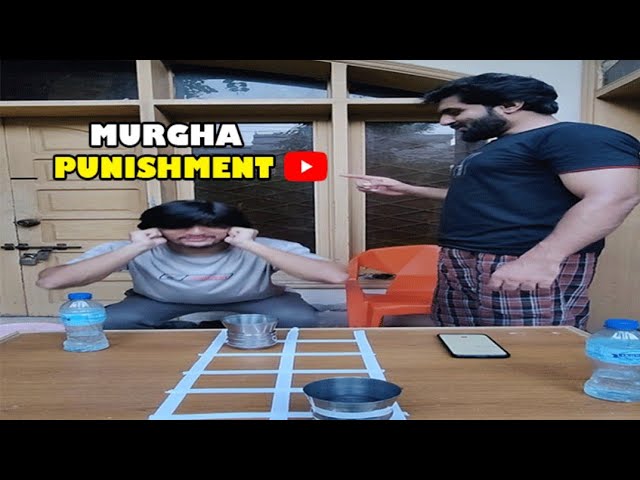 Bottle Flip Challenge and Murgha Punishment | Friendography