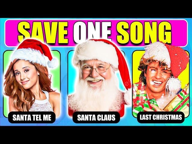 Save One Song 🔥😉 | Christmas Edition 🎅🎄