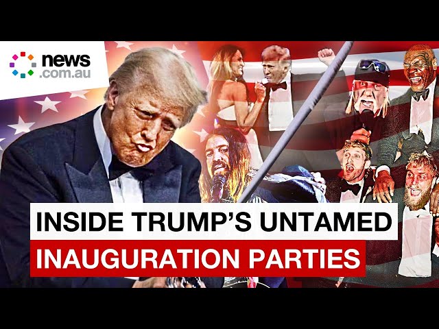 Inside Trump’s untamed inauguration parties