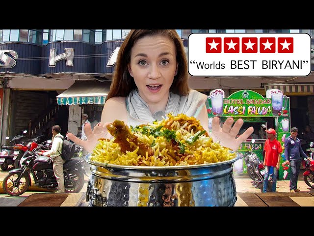 India's BEST BIRYANI?! | I Flew Here Just To Eat THIS BIRYANI #hyderabad