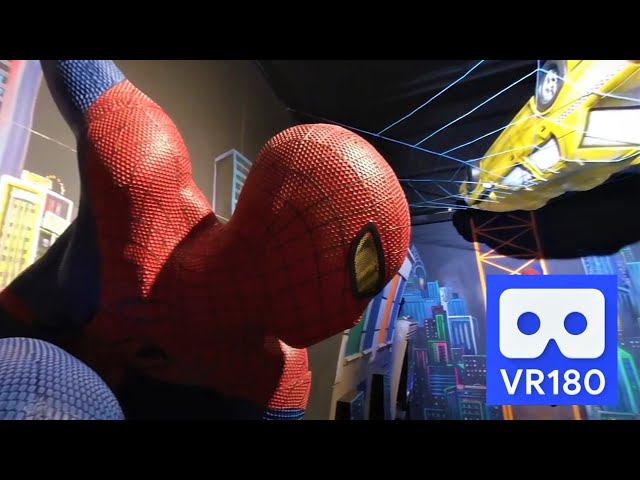 3D 180VR 4K Spider-Man Marvel Avengers Hero Spiderman Evolution