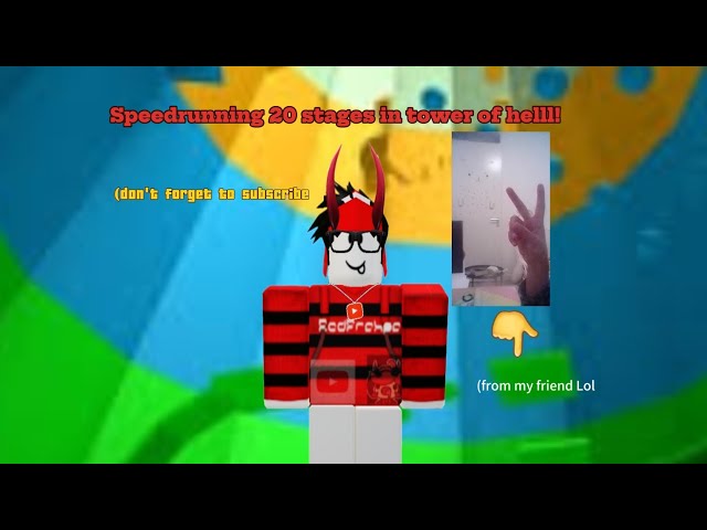 Speedrunning 20 Stages in Tower Of Hell! (roblox)