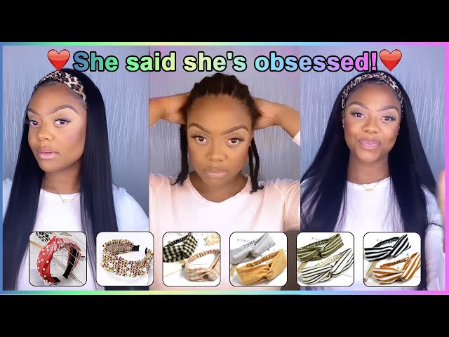 #Headband Wig True Review!😘 How To Quickly Install Glueless Wig | Protective Hairstyle #Ulahair.