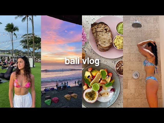 BALI VLOG | Exploring Seminyak & Canngu, Beach Clubs, Monkey Forest +more!