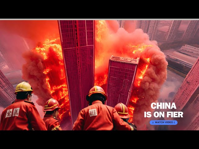 China is engulfed in destructive flames! Fires in several parts of the country!