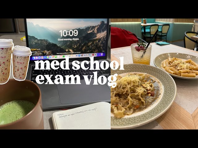 med school study vlog 📚 | exam week, pharmacology, jb daytrip, resolutions for 2025!