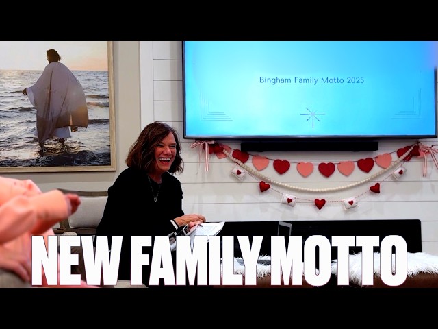 UNVEILING THE BINGHAM FAMILY MOTTO FOR 2025 | THIS IS HOW WE BINGHAM IN THE NEW YEAR