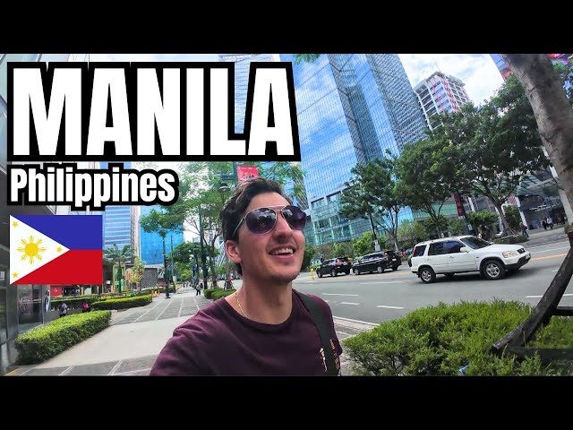 FIRST TIME in Manila Philippines 🇵🇭 I was NOT expecting THIS!