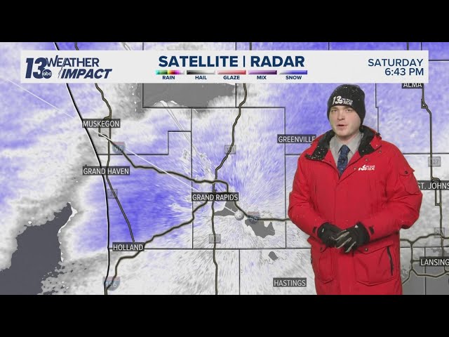 13 ON YOUR SIDE Forecast: Snow Showers Ending