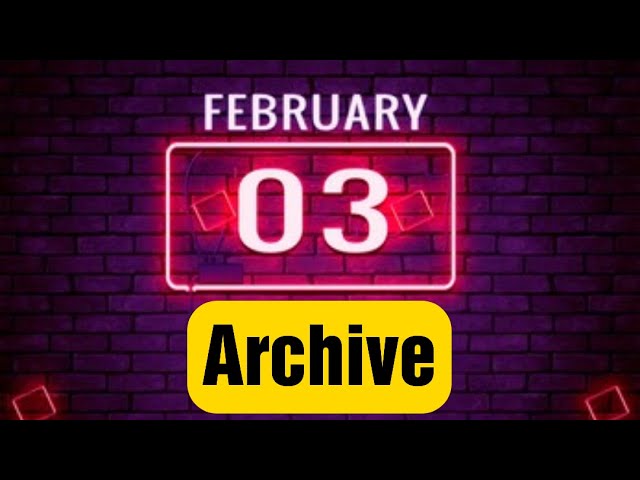 Andy Ditch Archive 2-3-25