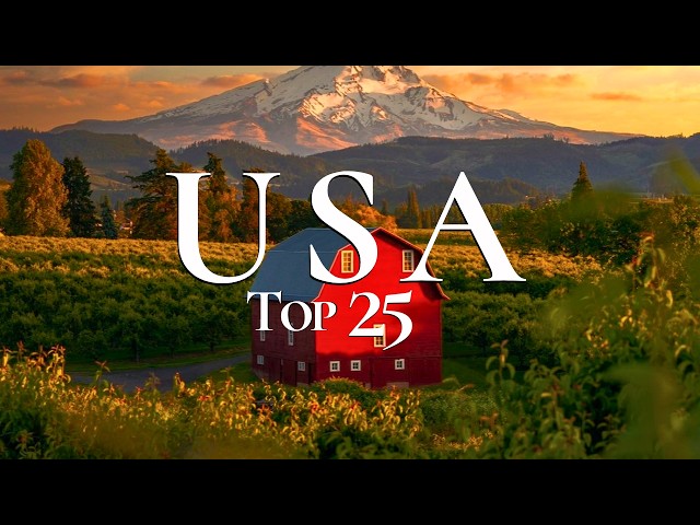 25 Bucket List Places to Visit in the USA 🇺🇸 | USA Travel Guide