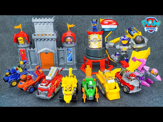 Paw Patrol toys unboxing ASMR | PAW Patrol Mighty Meteor Track Set | Cat Pack | Rescue Wheels