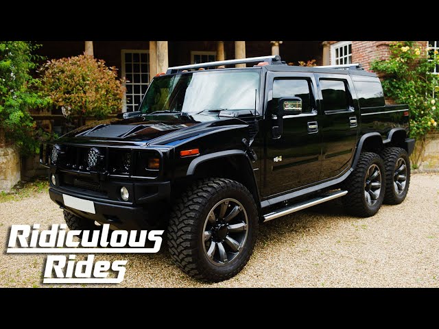 One Of A Kind 6 Wheeled Hummer SUVT | RIDICULOUS RIDES