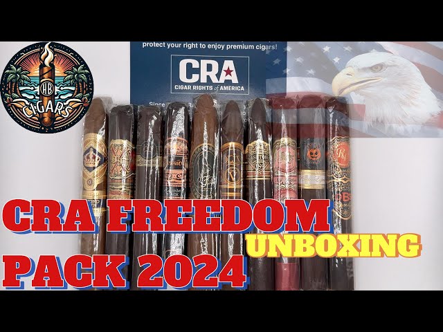 $200 for Cigar Rights of America! CRA Fall 2024 Freem 10-Pack Cigar Sampler