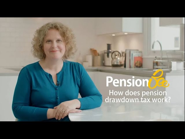 How does pension drawdown tax work?