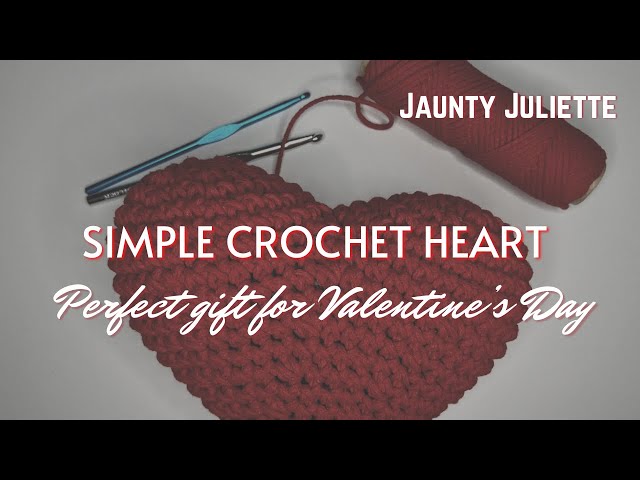 Simple gift idea for ❤️ Valentine's Day ❤️ #crochet