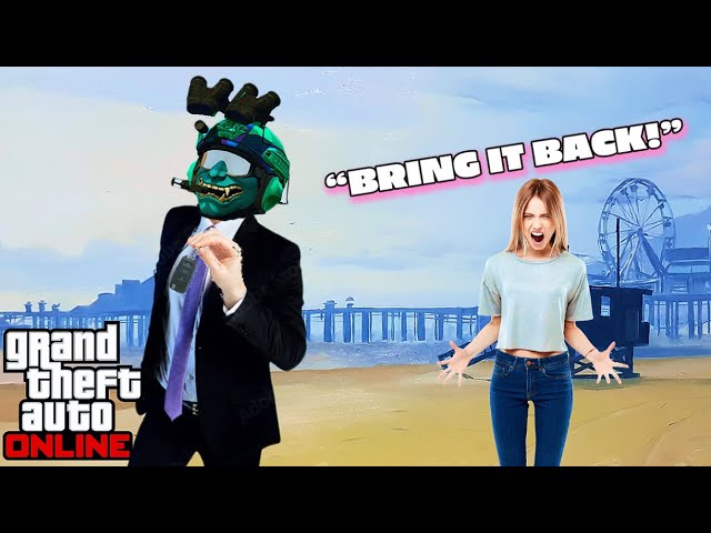 Trolling my Friend on Her TikTok Stream | GTA V Online