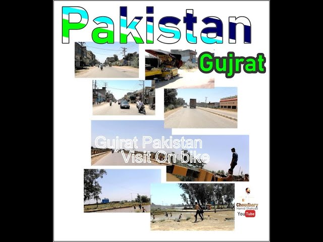 Road trip on motorbike Gujrat pakistan