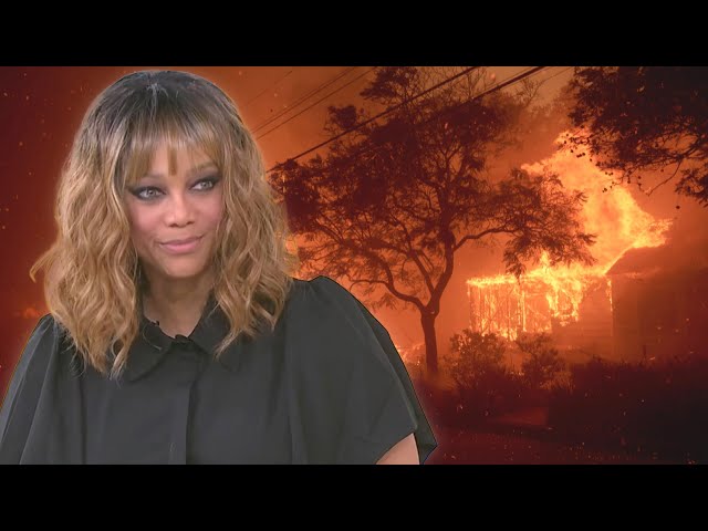 LA Fires: Tyra Banks Talks About Losing Her $7M Mansion in Palisades Fire