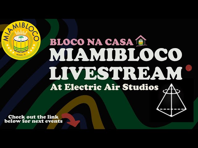 Miamibloco Livestream at Electric Air Studios