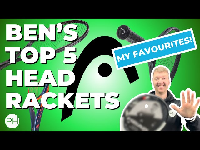 REVIEW: TOP 5 HEAD TENNIS RACKETS 2024 | Tennis Coach | Racquet Review | PH Tennis