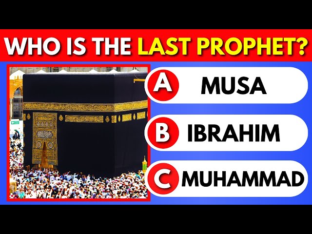 Islamic General Knowledge Quiz! Level Easy, Medium & Hard 🕋🤲