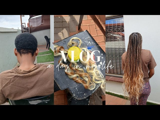 VLOG : Day in a life of a braider(housecalls edition) 🎀