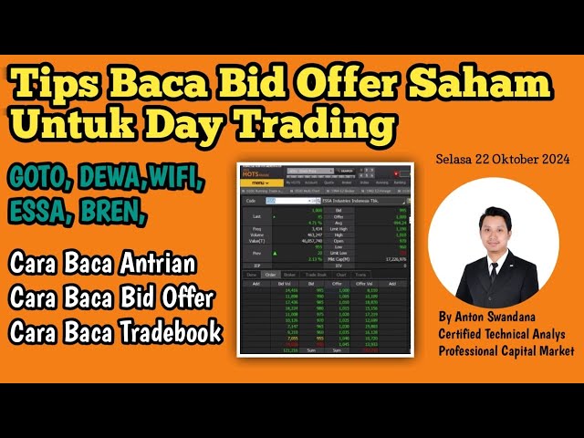 Tips Baca Bid Offer Saham Untuk Day Trading