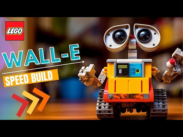 Ultimate Lego Brickheadz Wall-E speed build #lego #speedbuild