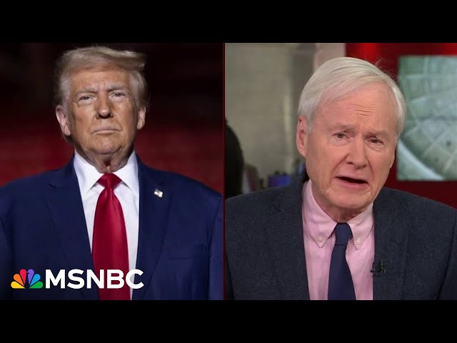 'Craziest idea I've ever heard in my life': Chris Matthews floored by Trump's Gaza talk