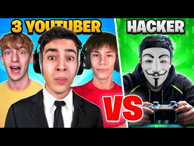 3 Youtuber VS Vero Hacker su Fortnite!