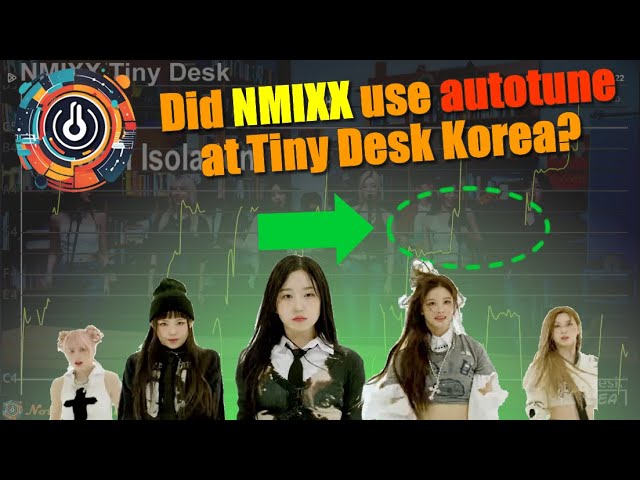 Did NMIXX use autotune at Tiny Desk Korea? feat. Linkin Park