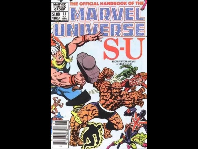 Official Handbook of the Marvel Universe 11