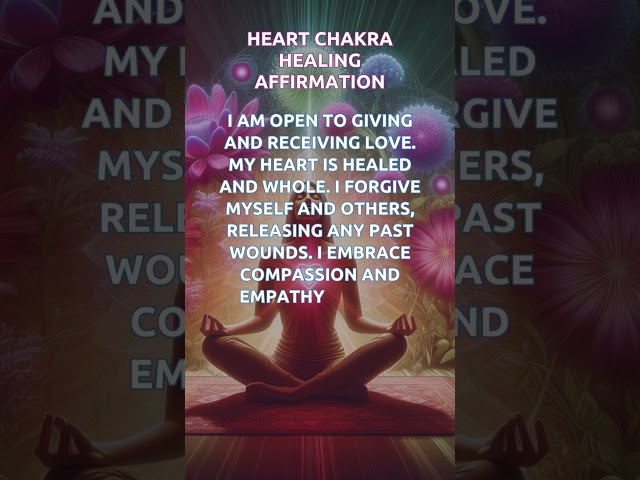 💖 Heal Your Heart: Chakra Balancing for Inner Harmony and Love! #heartchakra #heartchakrahealing