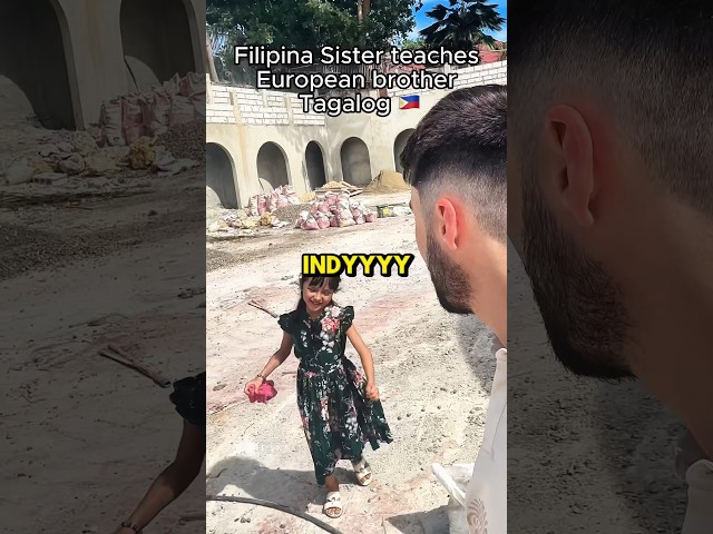 Filipina Sister teaches Georgjo Tagalog 🇵🇭🤣