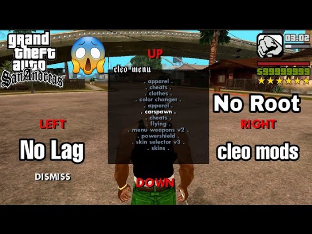 How to Install Cleo Mods in GTA San Andreas on Any Android in Cheats 2024 😱 #gta #modsgta #trending