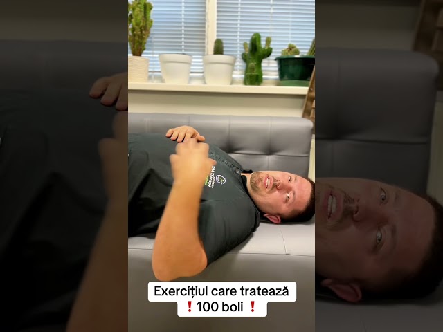 Exercițiu care tratează 100 de boli!