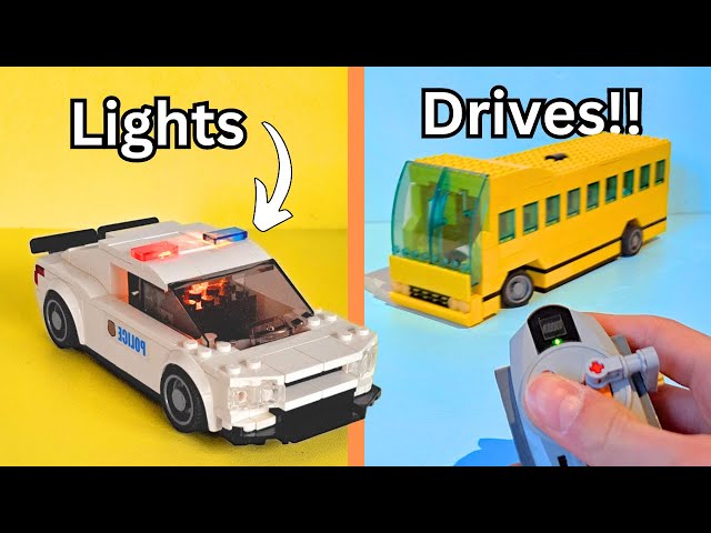 The BEST LEGO Car Upgrades!!