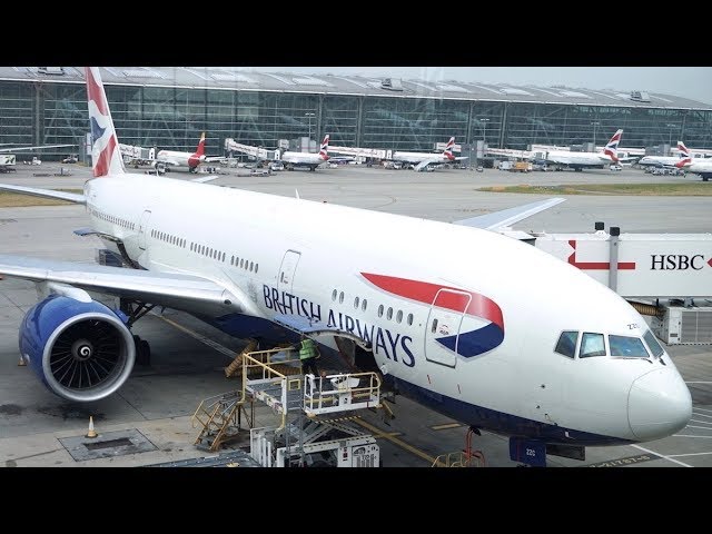 British Airways FIRST Class Review + Heathrow Concorde Lounge - Boeing 777- London to Doha - G-ZZZC