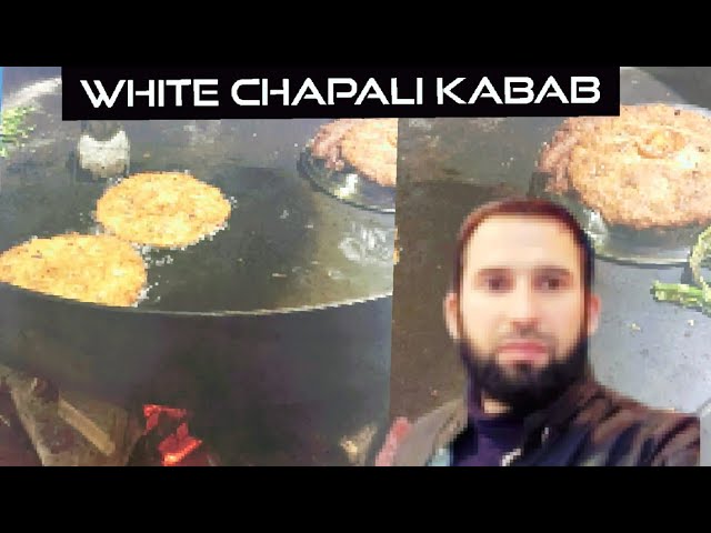 White Chapli Kaba Food Street | @Rana Chef International | #vlog #food street #food  #short #shorts